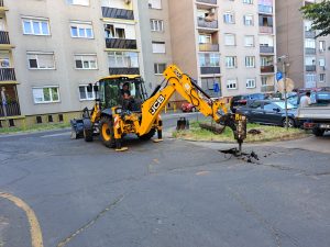 Apáczai Csere János utca 5-7. lépcsőházakban a használati melegvíz ellátás szünetel